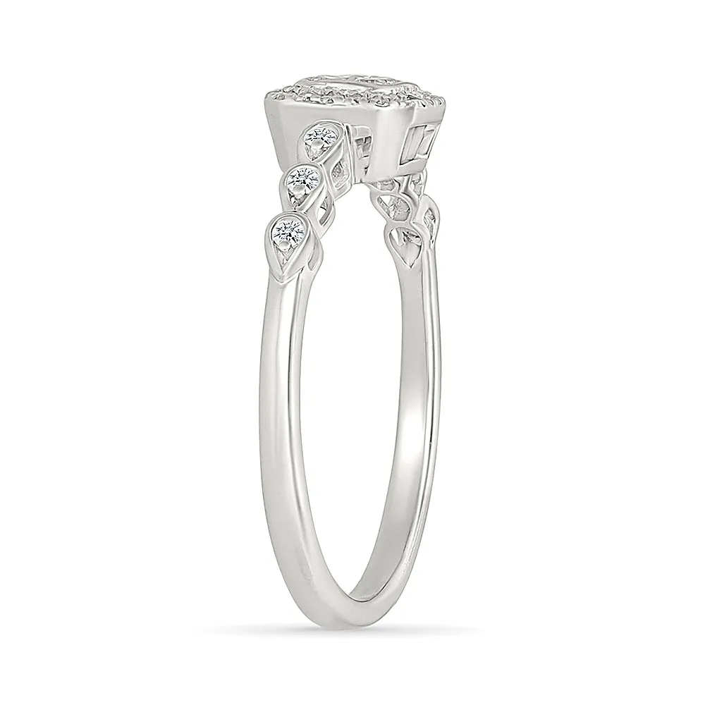 Majestic Bloom Gold & Diamond Ring
