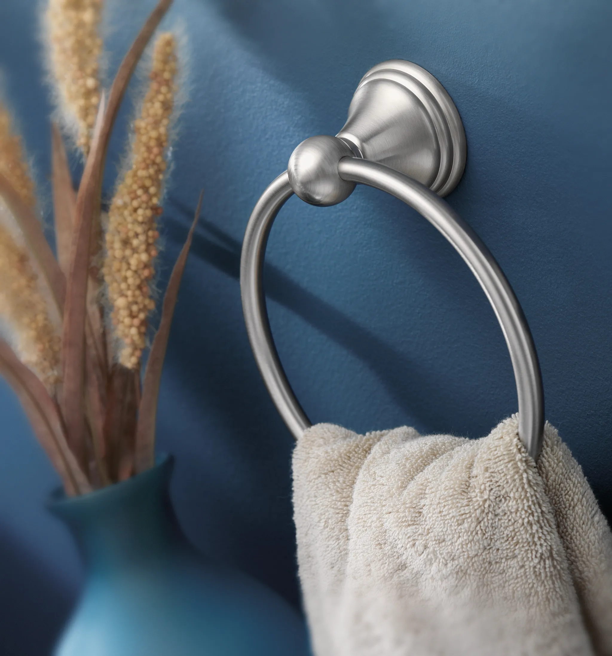 Preston Chrome Towel Ring
