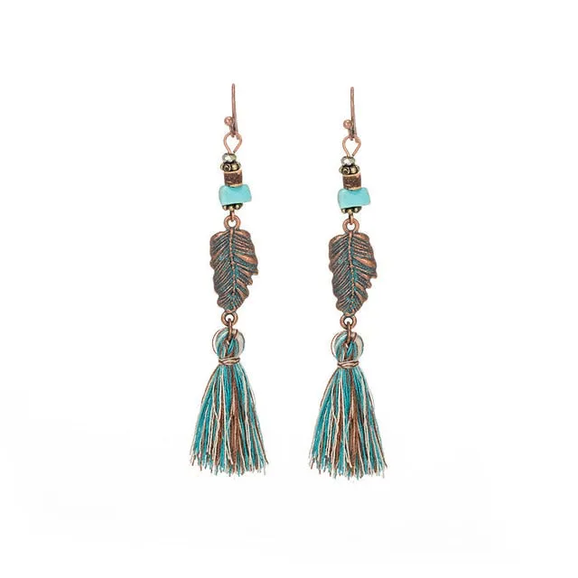 Tassel Ethnic Boho Earrings- Multiple styles